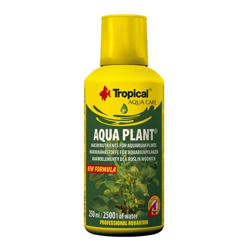 TROPICAL Aqua Plant 250ml na 2.500l tekuté hnojivo pre akvarijné rastliny
