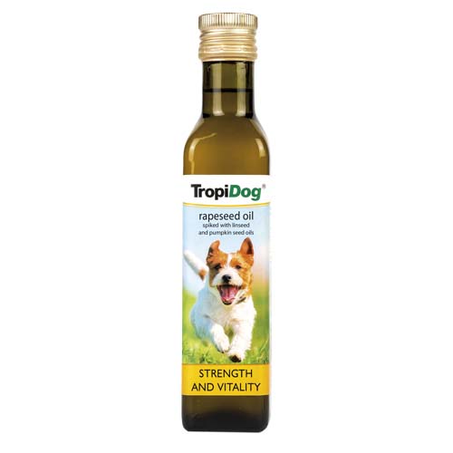 TropiDog Repkový olej pre psov 250ml