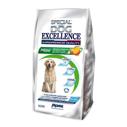 MONGE SPECIAL DOG EXCELLENCE MAXI ADULT 3kg 26/15 superprémiové krmivo pre psov