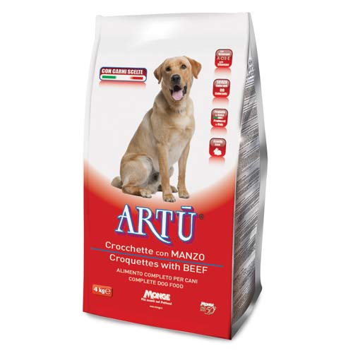 ARTÚ Dry dog Croquettes hovädzie 4kg 21/8 krmivo pre psov