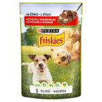 FRISKIES ADULT hovädzie a zemiaky 100g