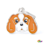 MF BLENHEIM CAVALIER KING 2,4x3,2cm gravírovateľný prívesok