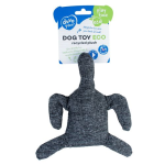DUVO+ Eco mäkká hračka pre psov 19x19x5cm korytnačka sivá