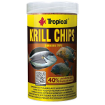 TROPICAL Krill Chips 250ml/125g krmivo pre sladkovodné a morské ryby