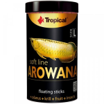 TROPICAL Arowana L 100ml/32g mäkké krmivo vo forme plávajúcich tyčiniek pre mladé arowany