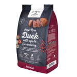 GO NATIVE Duck with Apple and Cranberry 800g ultraprémiové krmivo pre psov s kačacím mäsom, jablkom a brusnicou