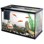 PACIFIC 40 akvárium  20l 40x20x25cm krycie sklo+ filter + štrk+umelá rastlina