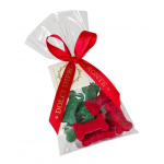 COBBYS PET Vianočné sušienky pre psov v tvare kostičiek v darčekovom balení 50g