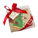 COBBYS PET Vianočná sušienka pre psov v darčekovom balení 37 g / 6x10 cm - Vianočný stromček zelený