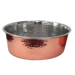 LES FILOUS Hammered & Copper plated Bowl, 11cm, 280ml