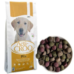 ACTI-CROQ MIX 24/11 20kg plnohodnotné farebné krmivo pre dospelých psov všetkých plemien