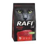 RAFI DRY CAT BEEF granulované krmivo pre mačky s hovädzím mäsom 7kg