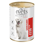4Vets NATURAL SIMPLE RECIPE s hovädzím mäsom 400g konzerva pre psov