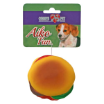 COBBYS PET AIKO FUN Hamburger 8cm gumená hračka pre psov