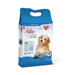 AIKO Soft Care Active Carbon 60x90cm 10ks plienky pre psov s aktívnym uhlím so štyrmi samolepkami na uchytenie