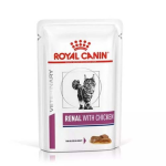 ROYAL CANIN VHN CAT RENAL CHICKEN kapsička 85g vlhké krmivo s kuracím mäsom pre mačky pri chronickom ochorení obličiek