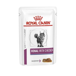 ROYAL CANIN VHN CAT RENAL CHICKEN kapsička 85g vlhké krmivo s kuracím mäsom pre mačky pri chronickom ochorení obličiek