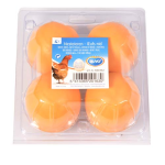 DUVO+ Plastové podkladové vajce pre hydinu 4,6x4,6x5,7cm 4ks
