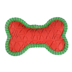 DUVO+ Vianočná hračka z gumy - kosť 15x9,5x3cm