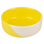 DUVO+ Keramická miska žlto-biela 600ml/14,5x14,5x5,5cm