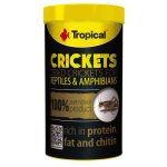 TROPICAL Crickets 100ml/10g sušené cvrčky pre plazy