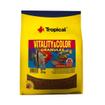 TROPICAL Vitality&Color Granules 3kg granulované krmivo s vyfarbujúcim a vitalizujúcim účinkom