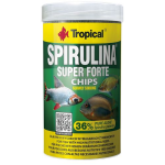 TROPICAL Super Spirulina Forte Chips 250ml/130g tabletkové krmivo pre ryby so spirulinou