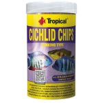 TROPICAL Cichlid Chips 1000ml/520g vyfarbujúce krmivo pre cichlidy