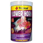 TROPICAL Flower Horn Young Pellet 1000ml/380g vyfarbujúce krmivo pre Flower Horn a iné cichlidy
