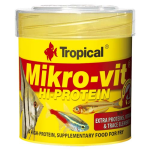 TROPICAL Mikro-vit  Hi-Protein 50ml/32g krmivo s vysokým obsahom bielkovín pre poter