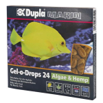 DUPLA Marin Gel-o-Drops 24 Algae & Hemp - Želé krmivo pre morské ryby -riasy a konope 12x2g