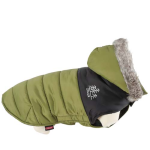 ZOLUX Nepremokavá bunda s kapucňou pre psov 40cm khaki